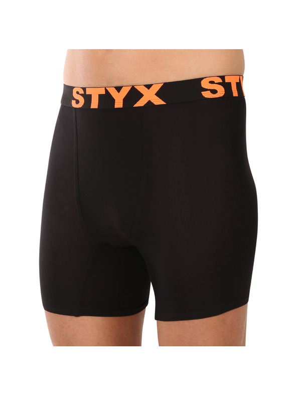Styx Moške boksarice Styx long šport elastika črne