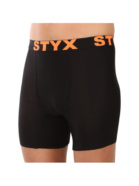 Styx Moške boksarice Styx long šport elastika črne