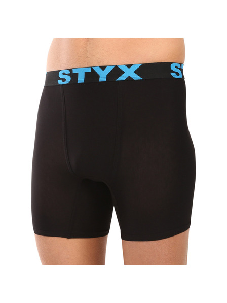 Styx Moške boksarice Styx long šport elastika črne