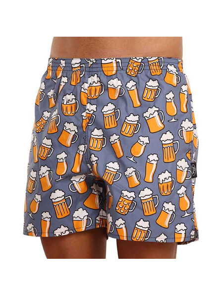 Styx Moške domače hlače s žepi Styx pivo