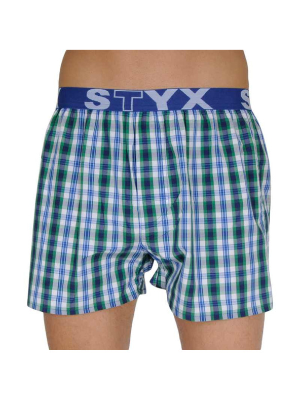 Styx Moške športne gumijaste hlače Styx večbarvne
