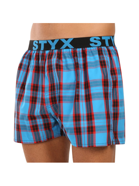 Styx Moške športne gumijaste hlače Styx večbarvne