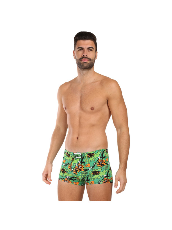 Styx Moške boksarice Styx art klasičen elastičen pas tropic