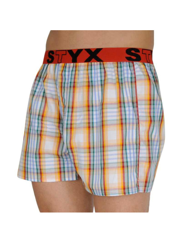 Styx Moške športne gumijaste hlače Styx večbarvne