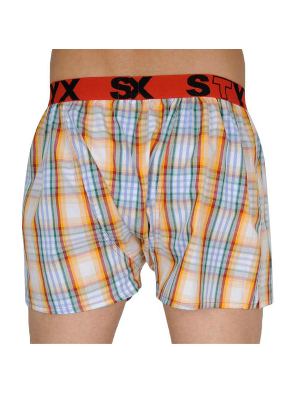 Styx Moške športne gumijaste hlače Styx večbarvne