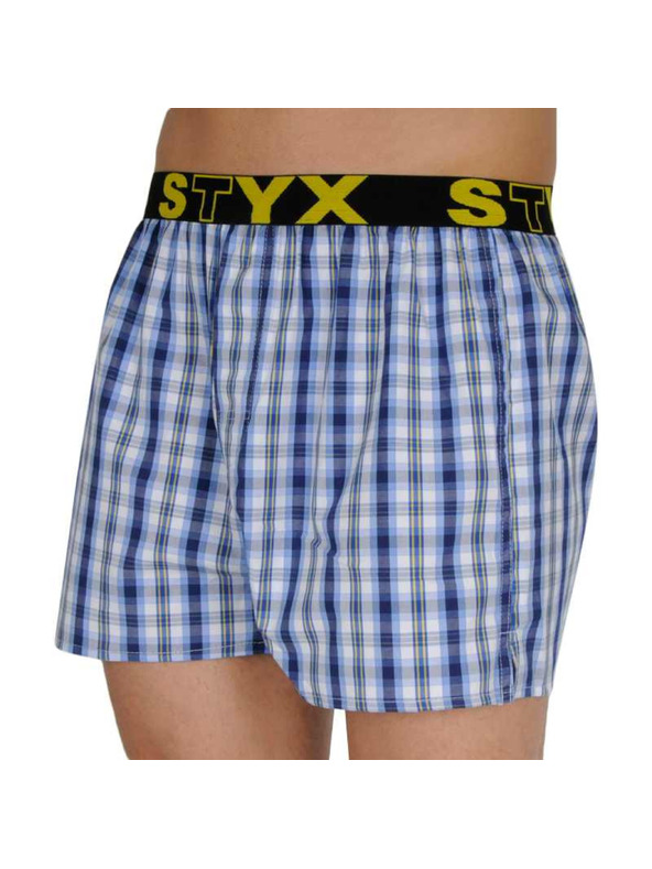 Styx Moške športne gumijaste hlače Styx večbarvne