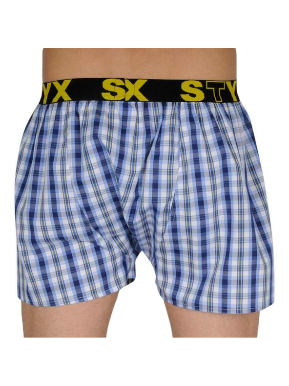 Styx Moške športne gumijaste hlače Styx večbarvne