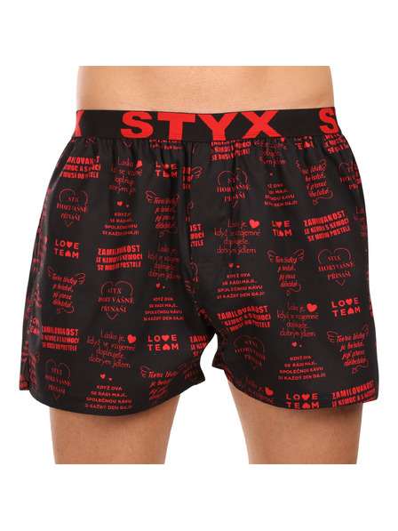 Styx Moške hlačke Styx art športni elastičen pas Valentinova besedila