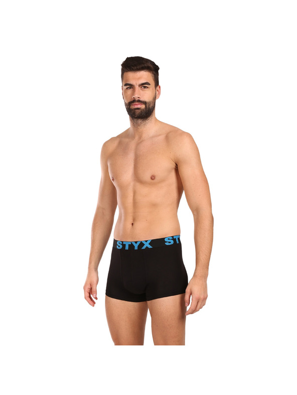 Styx Komplet treh - moške boksarice Styx sports elastic večbarvne