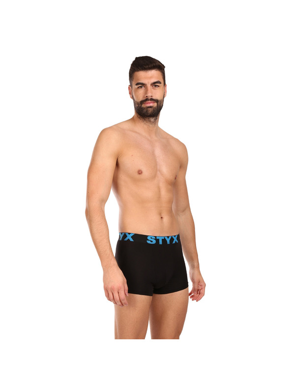 Styx Komplet treh - moške boksarice Styx sports elastic večbarvne