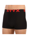 Styx Moške boksarice Styx športni elastični pas črne