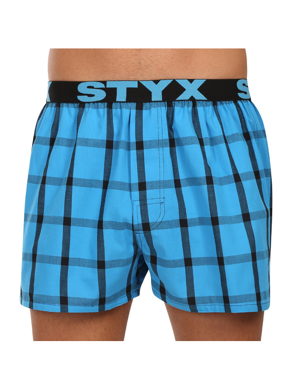 Styx Moške športne gumijaste hlače Styx večbarvne