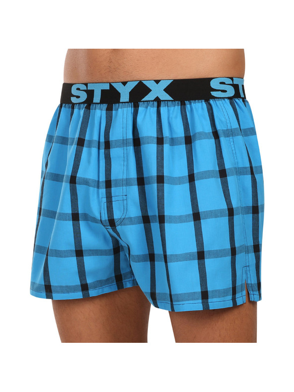 Styx Moške športne gumijaste hlače Styx večbarvne