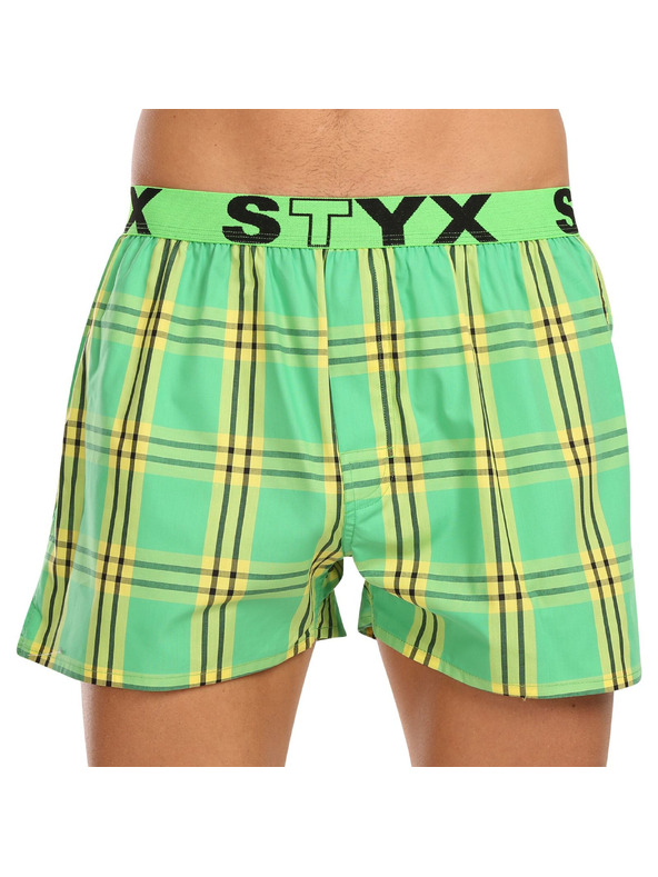 Styx Set treh - moške hlače Styx športni elastični pas večbarvne