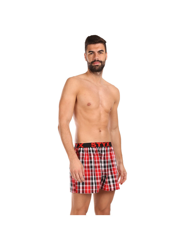 Styx Moške športne gumijaste hlače Styx večbarvne