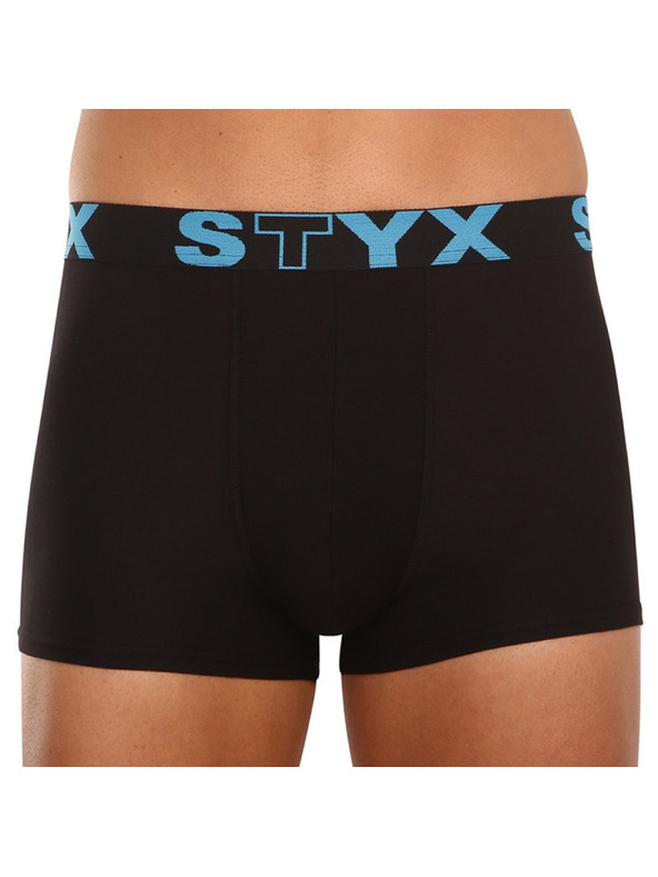 Styx Komplet petih - moške boksarice Styx športni elastičen pas večbarvne