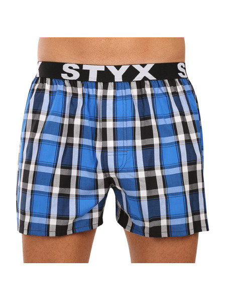 Styx Moške športne gumijaste hlače Styx večbarvne