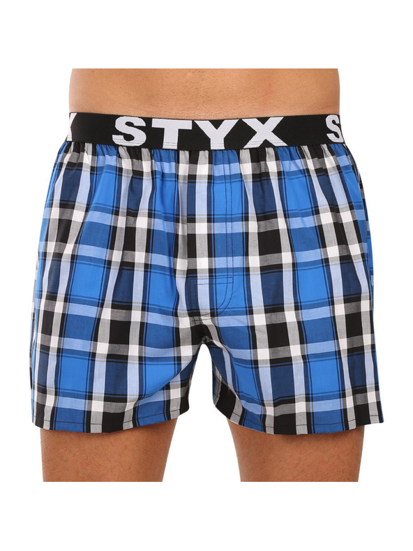 Styx Moške športne gumijaste hlače Styx večbarvne