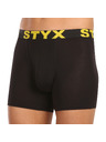 Styx Komplet desetih - moške boksarice Styx long športni elastičen pas črne
