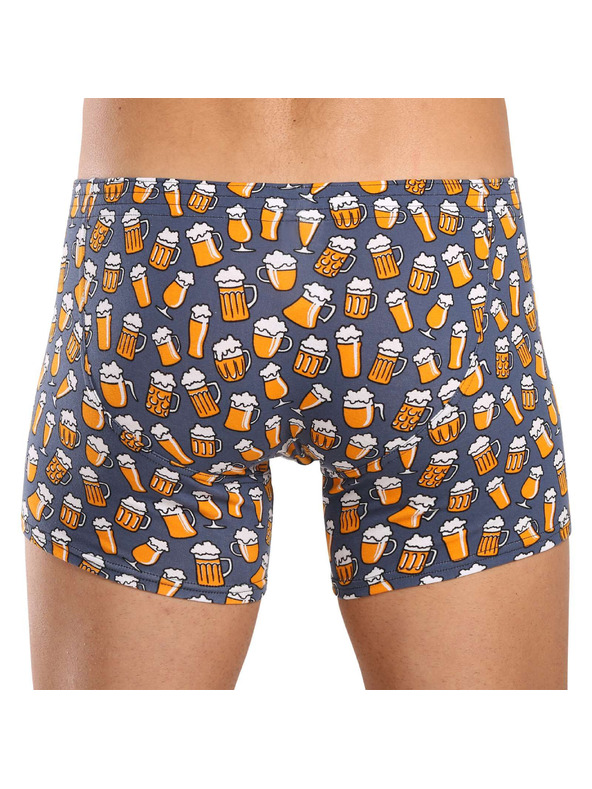 Styx Moške boksarice Styx long art klasični gumi pivo