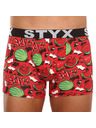 Styx Komplet petih - moške boksarice Styx long art športni gumi večbarvne