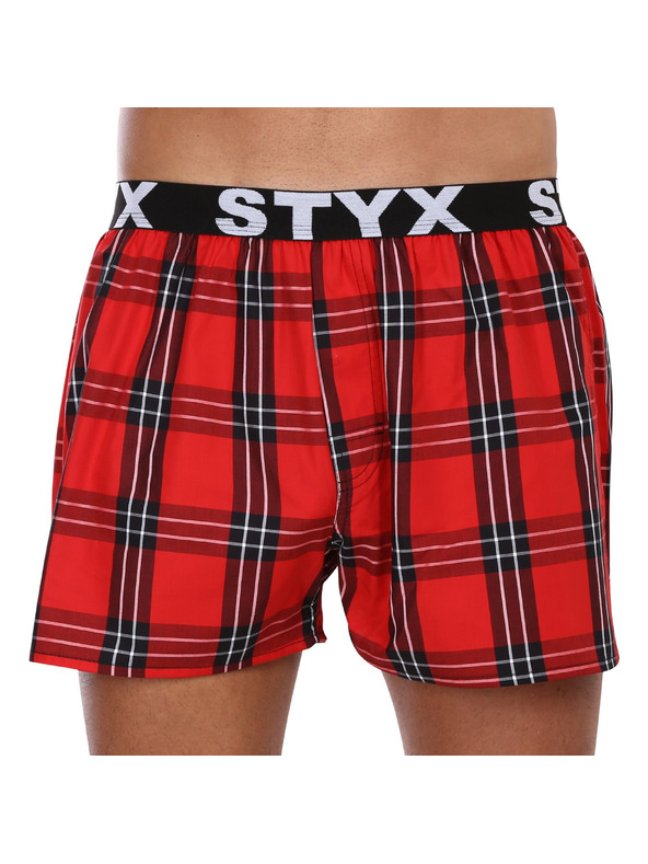 Styx Set treh - moške hlače Styx športni elastični pas večbarvne