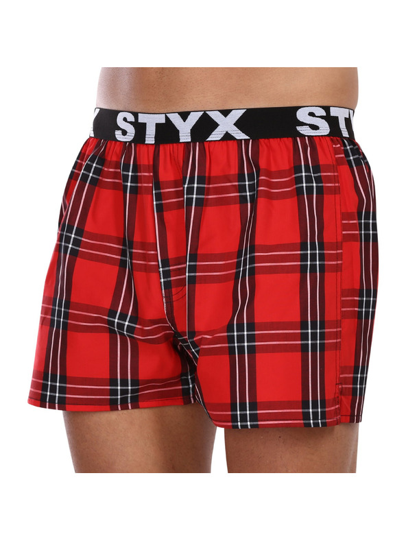 Styx Set treh - moške hlače Styx športni elastični pas večbarvne