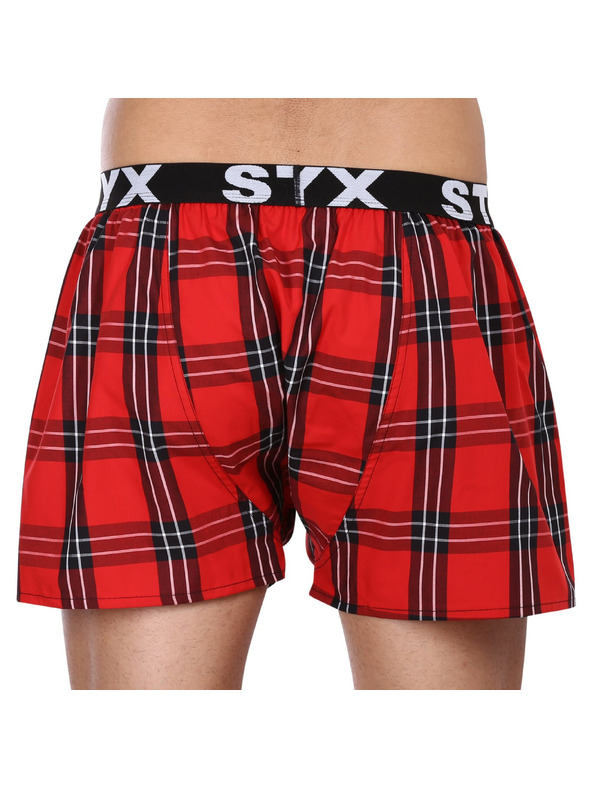 Styx Set treh - moške hlače Styx športni elastični pas večbarvne