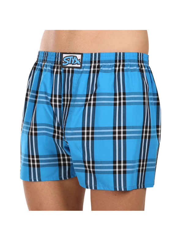 Styx Komplet treh moških kratkih hlač Styx classic elastic večbarvnih