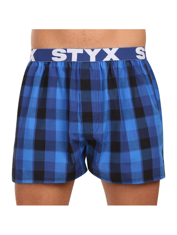 Styx Set treh - moške hlače Styx športni elastični pas večbarvne
