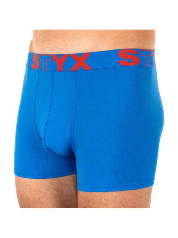 Styx Komplet trije - moške boksarice Styx športna elastika modre