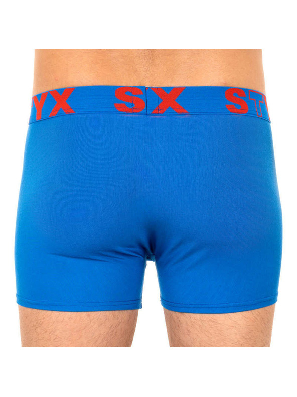 Styx Komplet trije - moške boksarice Styx športna elastika modre