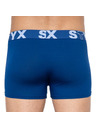 Styx Komplet trije - moške boksarice Styx športna elastika modre