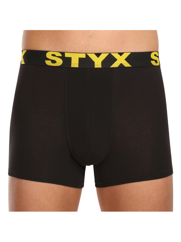 Styx Komplet deset - moške boksarice Styx športna elastika črne