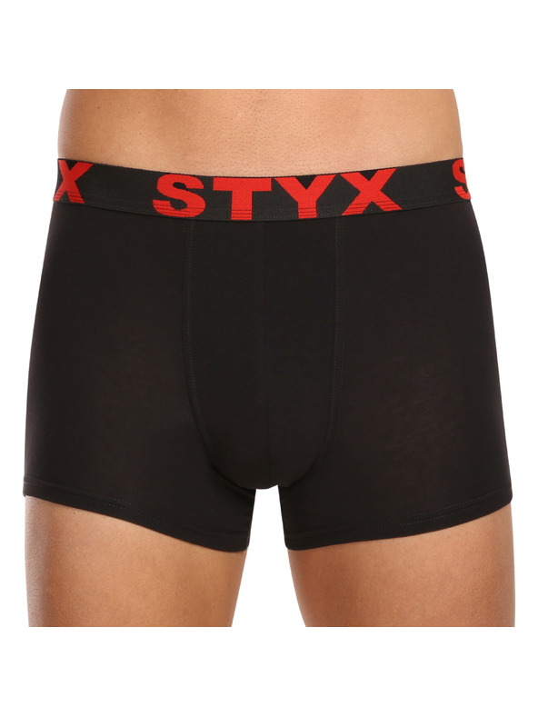Styx Komplet deset - moške boksarice Styx športna elastika črne