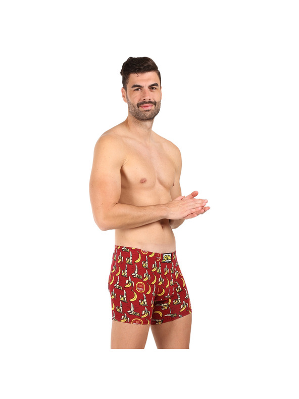 Styx Moške boksarice Styx long art klasična elastika banane