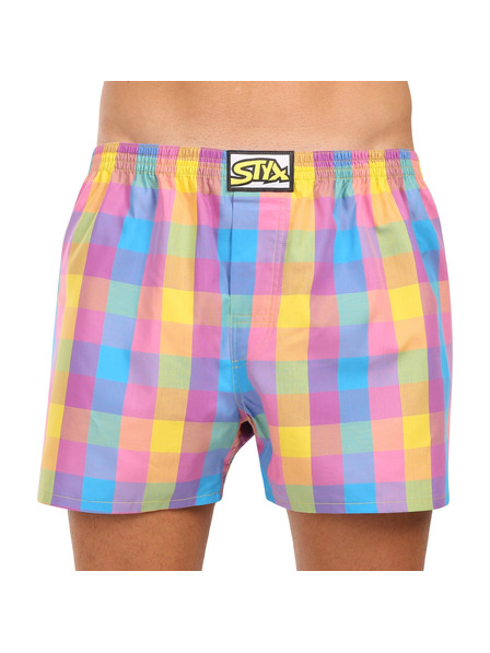 Styx Moške gumijaste hlače Styx Classic Oversized Multicolor