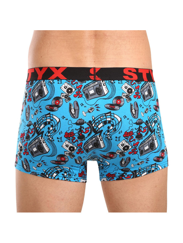 Styx Moške boksarice Styx art športna elastika nadmere glasba