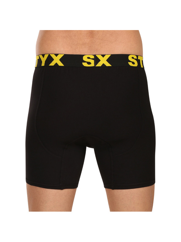 Styx Moške boksarice Styx long šport elastika črne