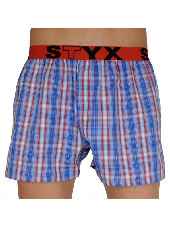 Styx Moške športne gumijaste hlače Styx večbarvne