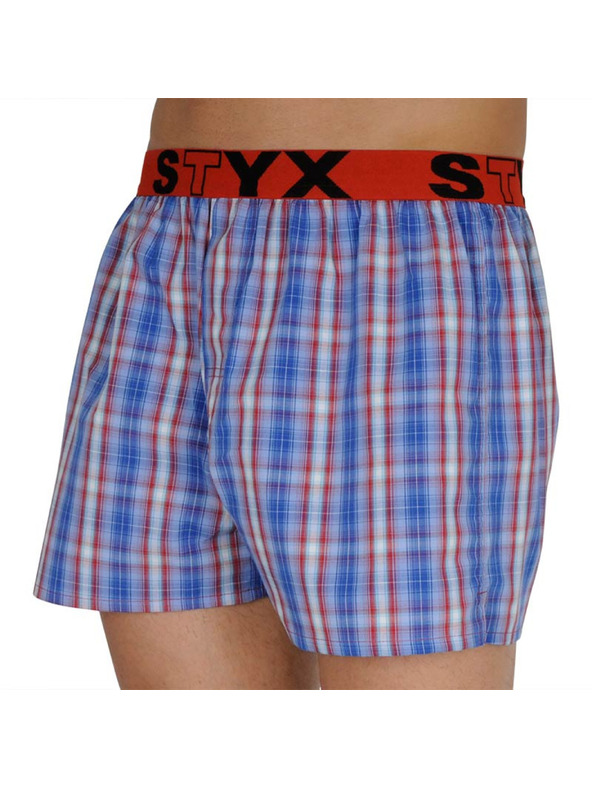 Styx Moške športne gumijaste hlače Styx večbarvne