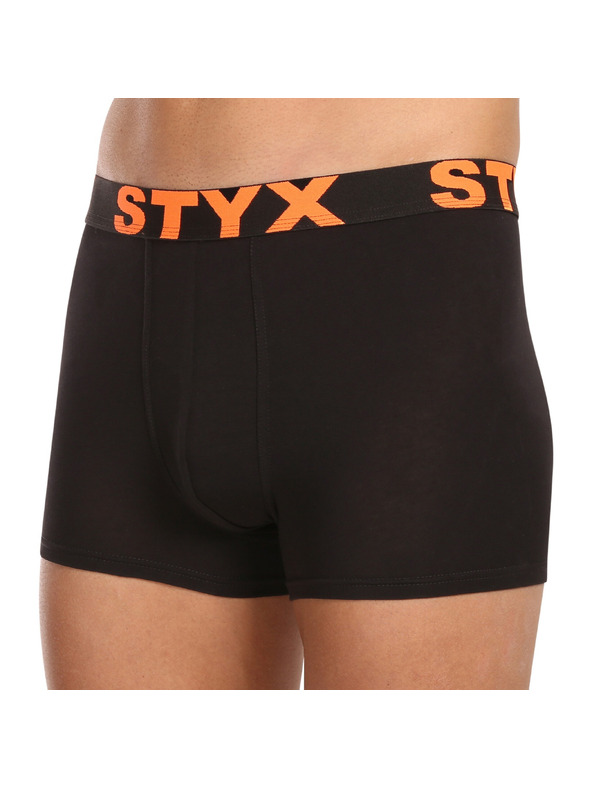 Styx Komplet pet - moške boksarice Styx športna elastika črne