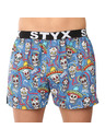 Styx Komplet treh - moške trenirke Styx art športni gumi večbarvne