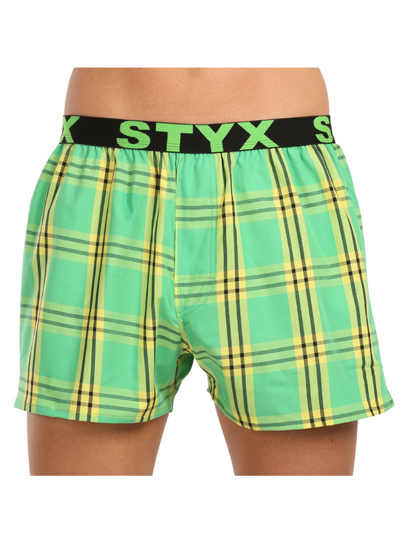 Styx Set treh - moške hlače Styx športni elastični pas večbarvne
