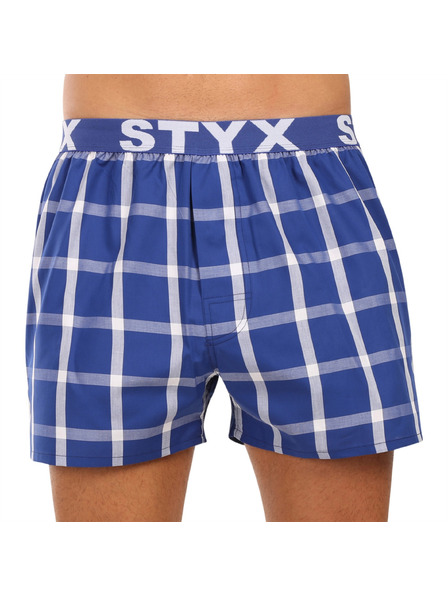 Styx Moške športne gumijaste hlače Styx večbarvne