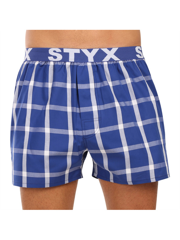 Styx Moške športne gumijaste hlače Styx večbarvne