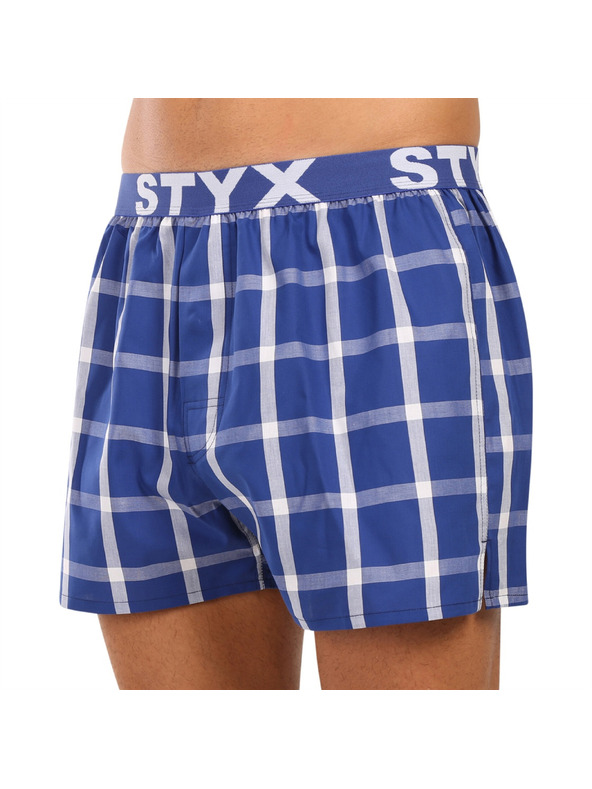 Styx Moške športne gumijaste hlače Styx večbarvne
