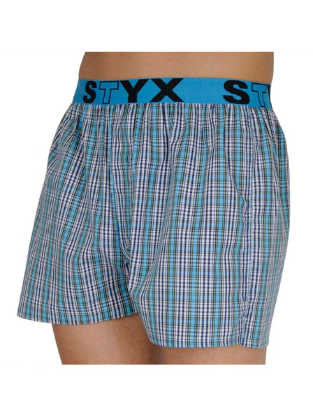 Styx Moške športne gumijaste hlače Styx večbarvne