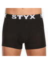 Styx Komplet pet - moške boksarice Styx športna elastika črne