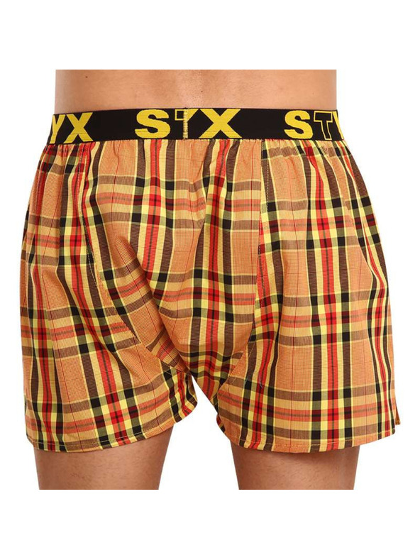 Styx Set treh - moške hlače Styx športni elastični pas večbarvne